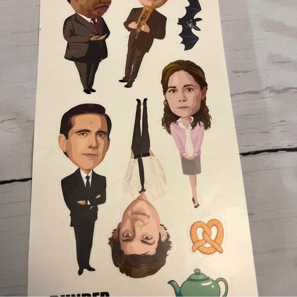 Dunder Mifflin Peel and Stick Wall Decals from The Office - Picture 4 of 6